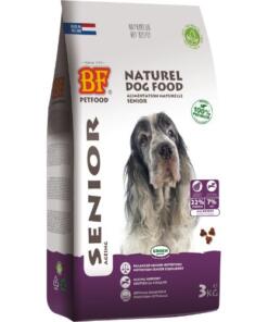 Senior krokant 3kg - BF Petfood - Biofood diervoeding