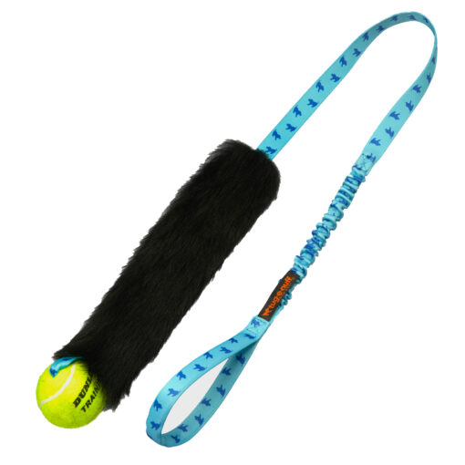 Bungee Chaser Schaap met tennisbal