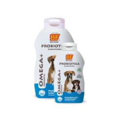 OMEGA+ Vloeibaar Probiotica Hond – Zalmolie & Bacillus velezensis