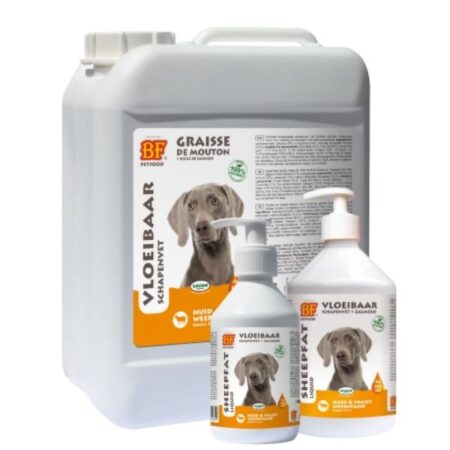 Vloeibaar schapenvet - BF Petfood - Biofood