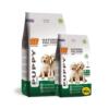BF Petfood Puppy Krokant Glutenvrij verpakking 3+1 kg en 12,5 kg