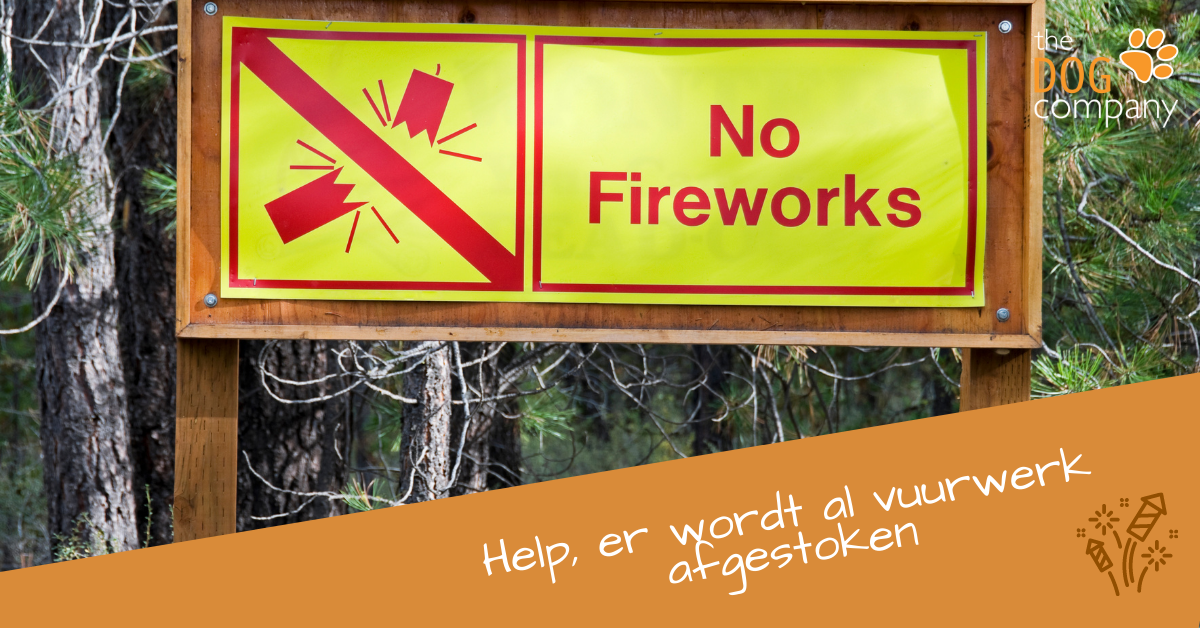 Help, er wordt al vuurwerk afgestoken