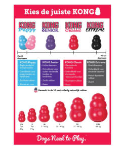 KONG Classic 16 Kies de juiste KONG