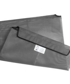 Hondenstretcher mesh hoes grijs