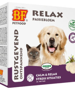 Relax tabletten - BF Petfood - Biofood - 4033-Relax-hond-kat-8714831001557