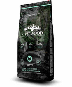 Riverwood Puppy Kalkoen & Eend met Fazant 11 Riverwood Puppy Kalkoen & Eend met Fazant 2kg