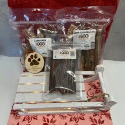 Christmas Chews Lam kerstpakket - The Dog Company - Kerstpakket voor je hond met snacks