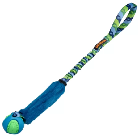 Fauxtastic Powerball Bungee - Tug-E-Nuff - Nepbont met bal trekspeeltje - Groen