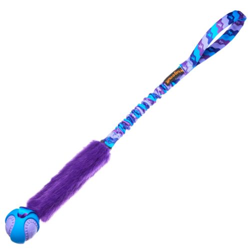 Fauxtastic Powerball Bungee 6 Fauxtastic Powerball Bungee - Tug-E-Nuff - Nepbont met bal trekspeeltje - Paars