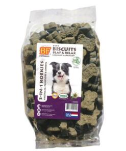 3-in-1 koekjes Blaf & Relax 9 3 in 1 koekjes Blaf & Relax - BF Petfood - 500gram