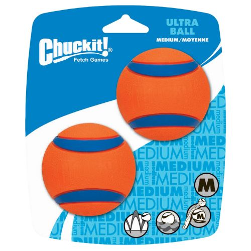 Chuckit Ultra Ball 2-pack - Chuckit - Bal voor hond 2 stuks - maat medium