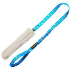 Faux Fur Bungee Chaser Tug - Royal Blue
