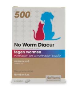 No Worm Diacur 500 tabletten
