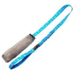 Rabbit Skin Squeaky Bungee Chaser 11 Rabbit Skin Squeaky Bungee Chaser Royal Blue