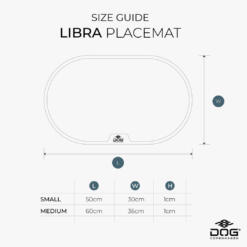 Libra Placemat 41 Libra Placemat Maatvoering