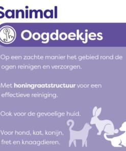 Sanimal Oogdoekjes 8 Sanimal Oogdoekjes