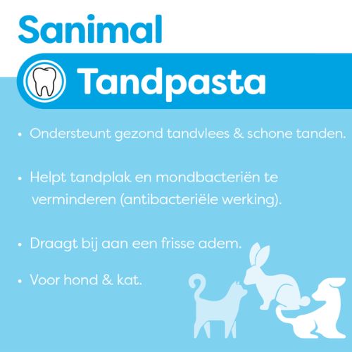 Sanimal Tandpasta Emax Tandpasta voor hond en kat 3