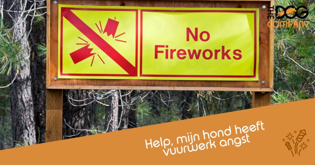 Help mijn hond heeft vuurwerk angst