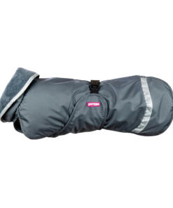 KevytPomppa met tuigopening - Pomppa - Hondenjas met tuig - kevyt-harness-opening-graphite