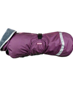 KevytPomppa met tuigopening - Pomppa - Hondenjas met tuig - kevyt-harness-opening-plum