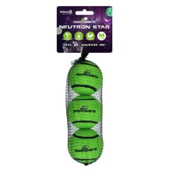 Neutron Star Tennisbal met pieper groen