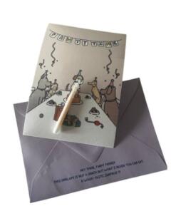 Verjaardagskaart voor je hond