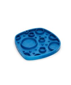 Feast Mat - Slow feeder en lickmat in 1 59 Feast Mat Bubbles Marine
