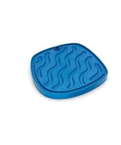 Feast Mat - Slow feeder en lickmat in 1 67 Feast Mat Waves Marine