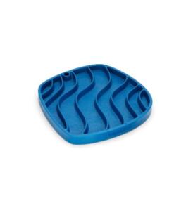 Feast Mat - Slow feeder en lickmat in 1 68 Feast Mat Waves Marine