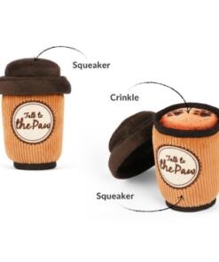 Pup Cup Cafe Doggo's Java 10 Pup Cup Cafe Doggos Java P.L.A.Y. Hondenspeelgoed koffie 1