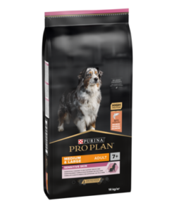 Besparen op hondenvoer zonder in te leveren op de gezondheid van je hond 10 Pro Plan Medium& Large adult 7+ Sensitive Skin