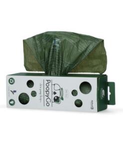 PoopyGo Eco friendly Tissue Box Poepzakjes 15 PoopyGo Eco friendly Tissue Box Lavendelgeur (300 st)