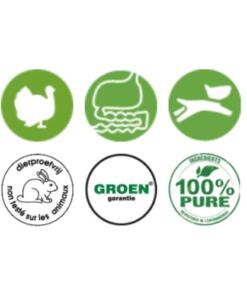 Adult Kalkoen graanvrij Eigenschappen