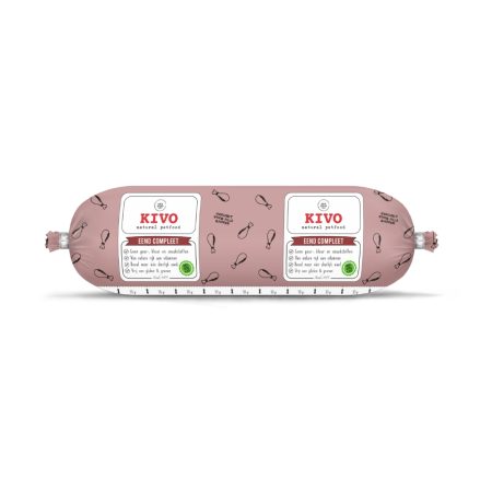 Eend Compleet KIVO Vers Vlees Voor Honden