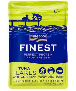 Finest Flakes Fish4Dogs - Tuna With Anchovy