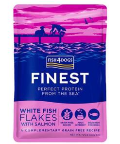 Finest Flakes Fish4Dogs - White Fish with Salmon