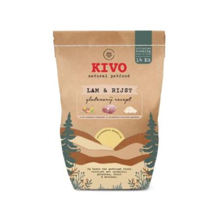 KIVO Lam & Rijst Glutenvrij 14kg