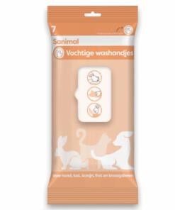 Vochtige Washandjes Sanimal