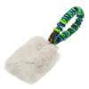 Faux Fur Pocket Bungee Squeaker groen