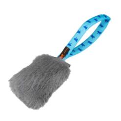 Faux Fur Pocket Squeaky blauw