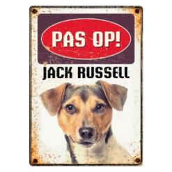 Bord Blik Jack Russell