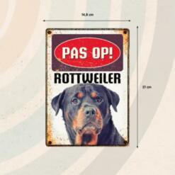 Bord Blik Rottweiler