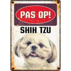 Bord Blik Shih Tzu