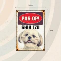 Bord Blik Shih Tzu