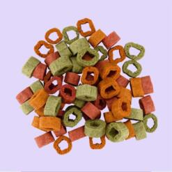 Mixed Hoops Spinach Pumpkin Beetroot - Spinazie Pompoen Biet