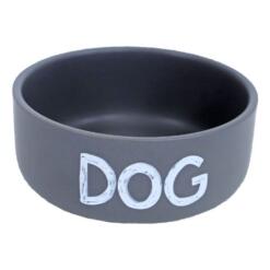 Stenen Voerbak Dog Grijs