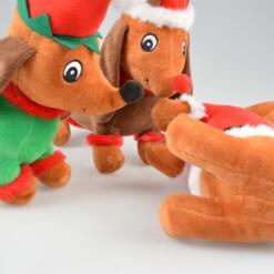 Xmas Pluche Hond