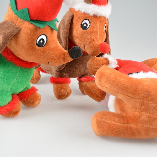 Xmas Pluche Hond 3 Xmas Pluche Hond