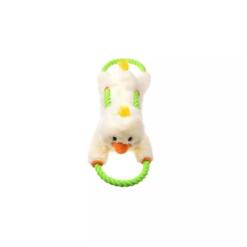 Eend Growl Haystackerz Versterkt zacht speelgoed met touw 1