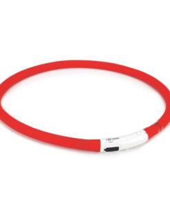 Siliconen Halsband Dogini Rood